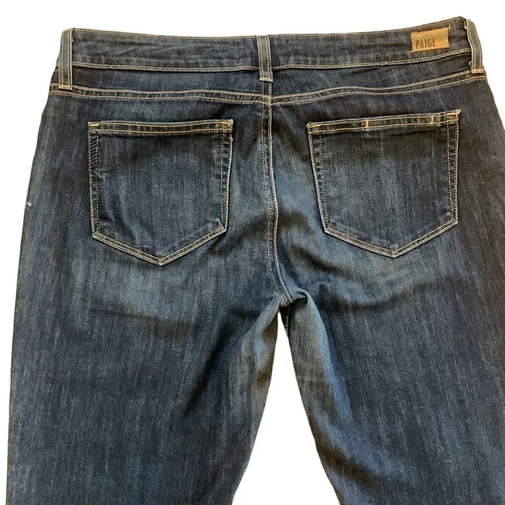Paige Jimmy Jimmy Crop‎ Blue Jeans Size 28